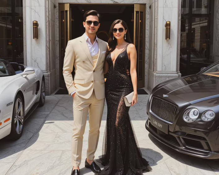A couple enjoying a sophisticated date, illustrating the type of connections fostered on SugarDaddyMeet.