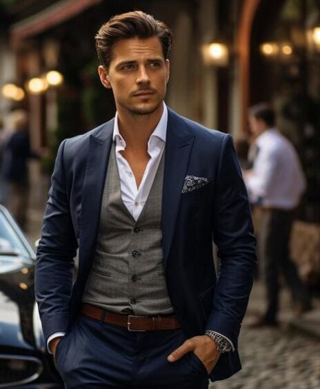 Professional man preparing for income and identity verification