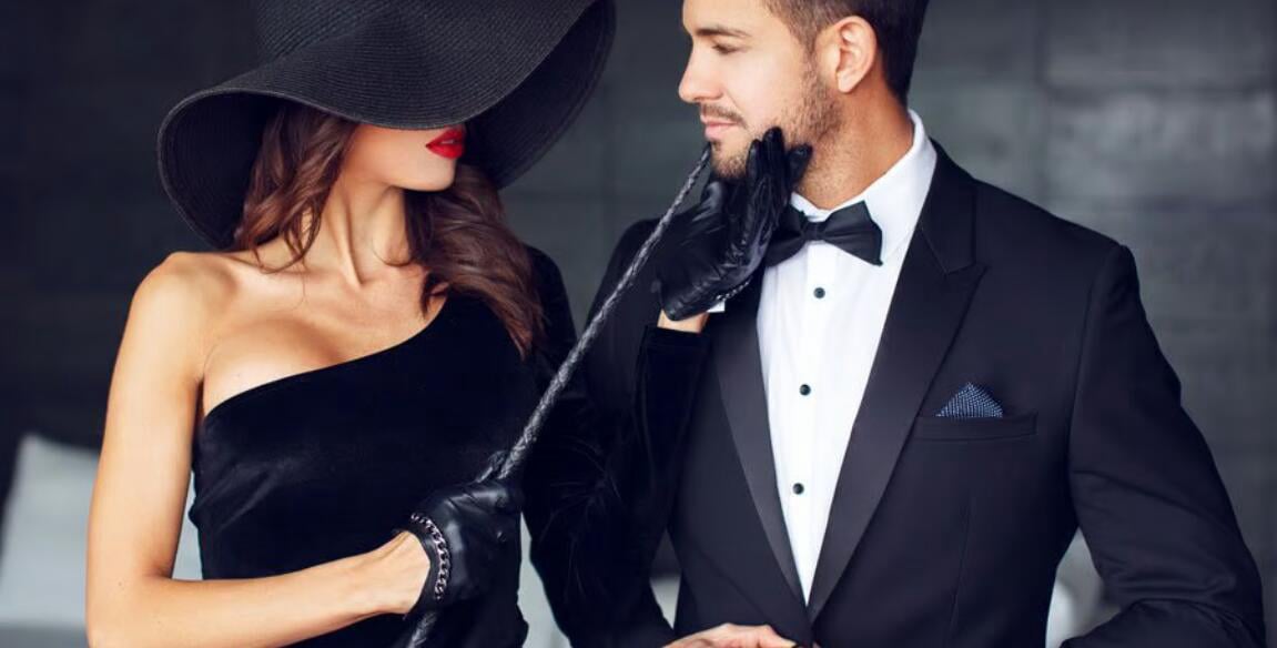 An image of a happy couple, representing a successful outcome.